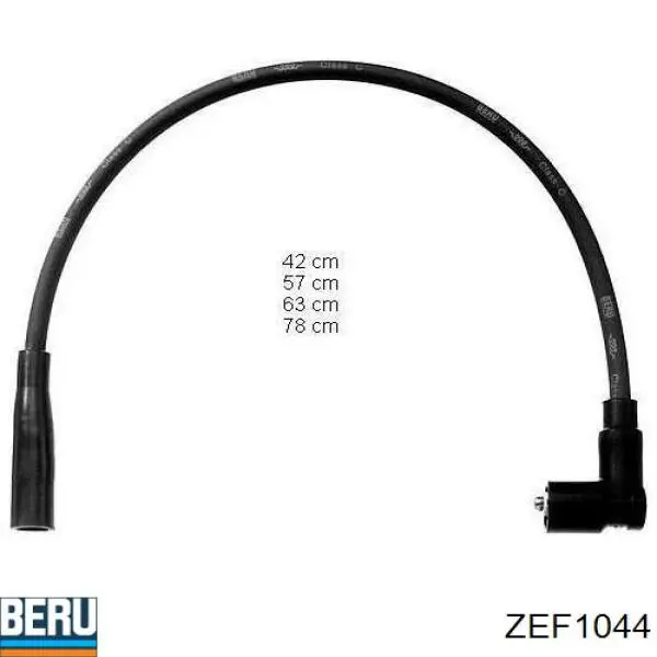 Do koszyka MSK570 Magneti Marelli Zestaw przewodów wysokiego napięcia