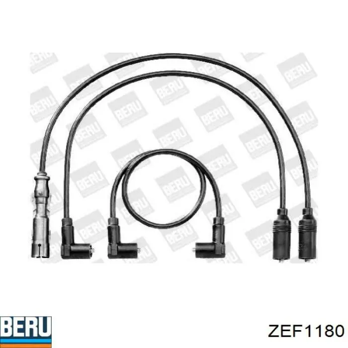 Zestaw przewodów wysokiego napięcia Beru ZEF1180 cena, od 47,10 USD