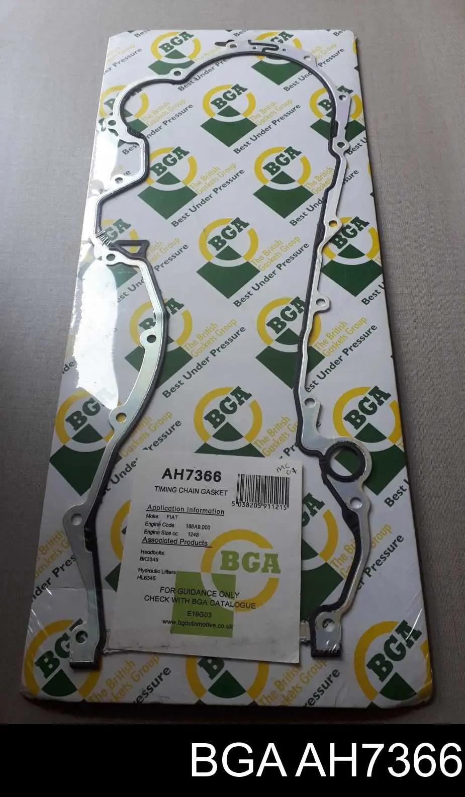 AH7366 BGA Uszczelka pokrywy przedniej silnika