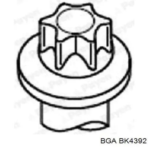 BK4392 BGA śruba głowicy cylindrów