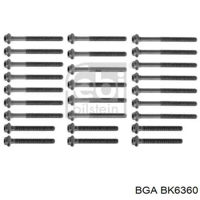 BK6360 BGA śruba głowicy cylindrów