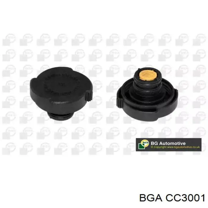 CC3001 BGA Pokrywa (korek) chłodnicy