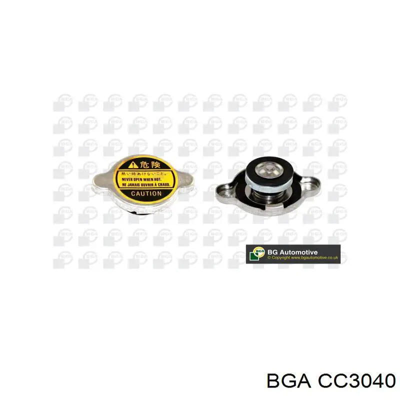Pokrywa (korek) chłodnicy BGA CC3040 cena, od 7,05 USD