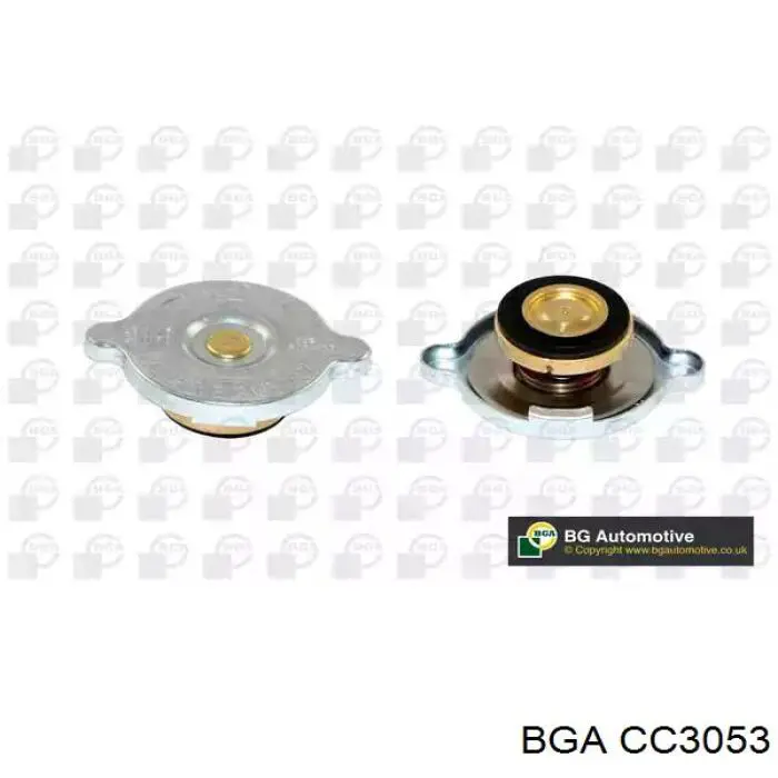 CC3053 BGA Pokrywa (korek) chłodnicy
