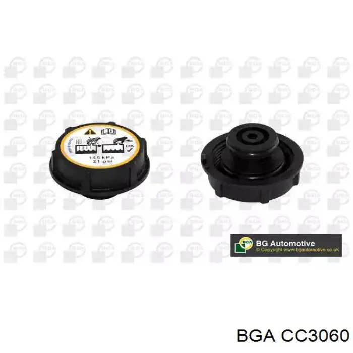CC3060 BGA Pokrywa (korek) zbiornika wyrównawczego