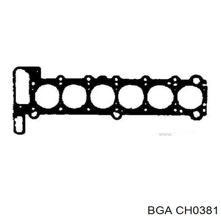 Uszczelka głowicy cylindrów BGA CH0381 cena, od 32,50 USD