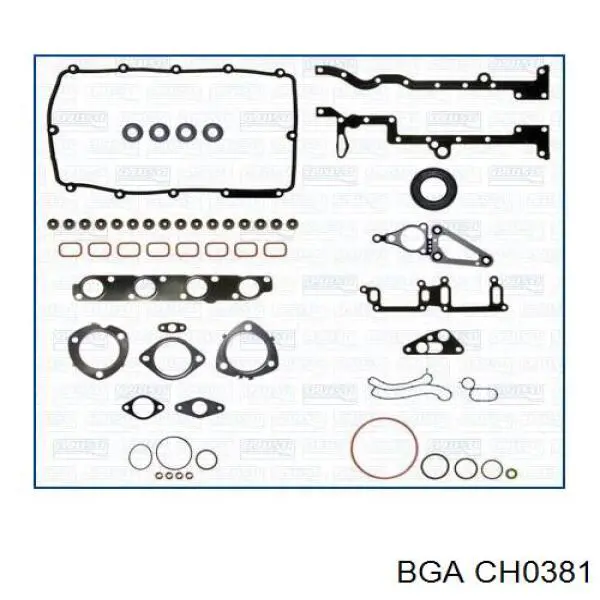 Do koszyka CH0381 BGA Uszczelka głowicy cylindrów
