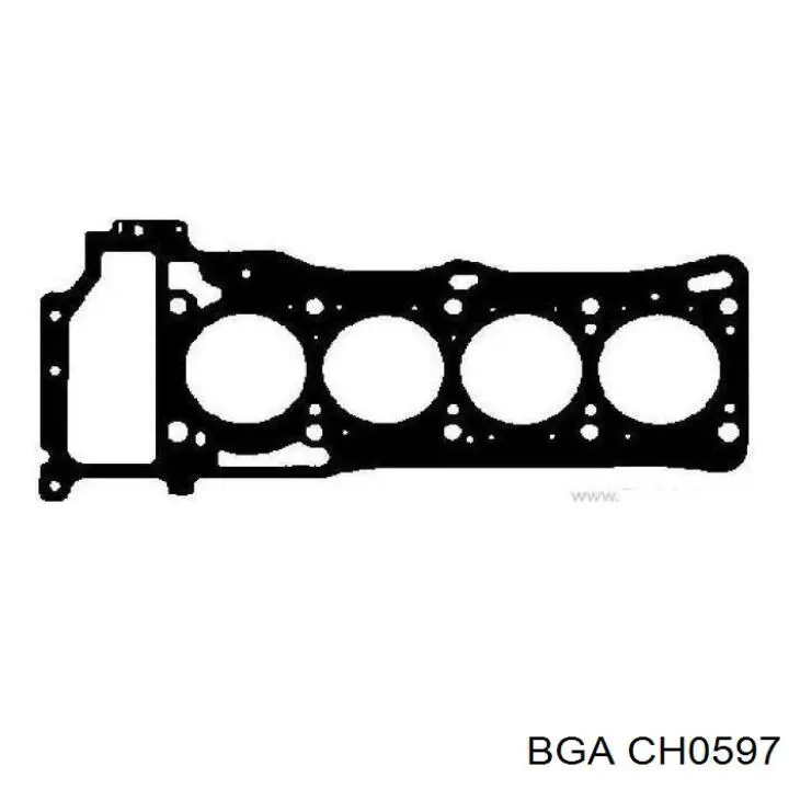 Uszczelka głowicy cylindrów BGA CH0597 cena, od 41,98 USD