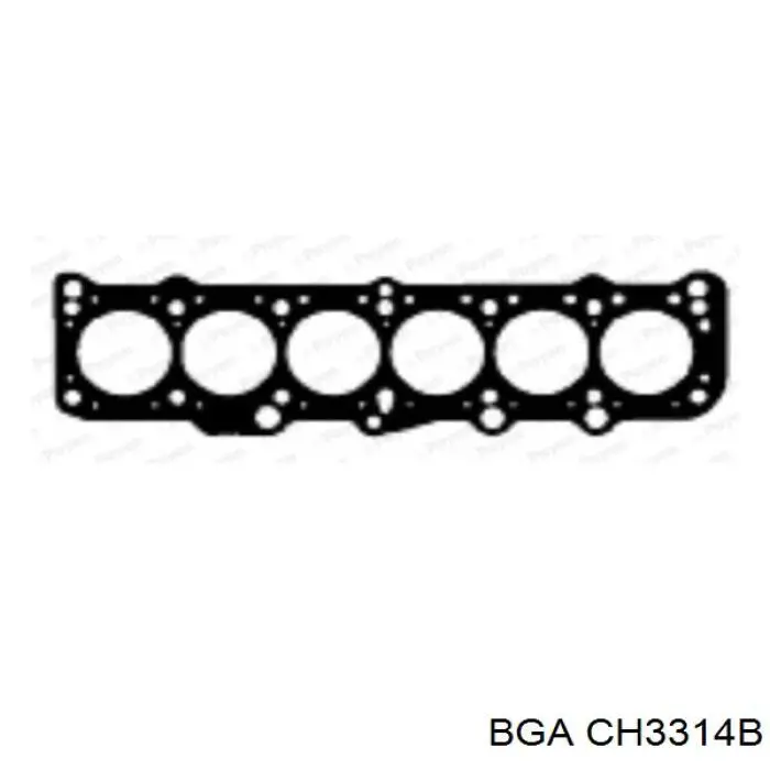 CH3314B BGA Uszczelka głowicy cylindrów
