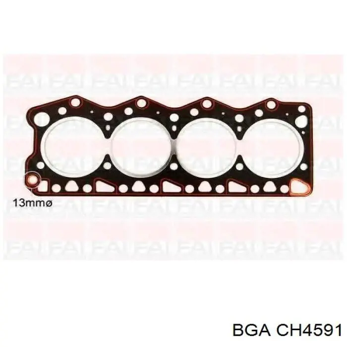 Uszczelka głowicy cylindrów BGA CH4591 cena, od 16,09 USD