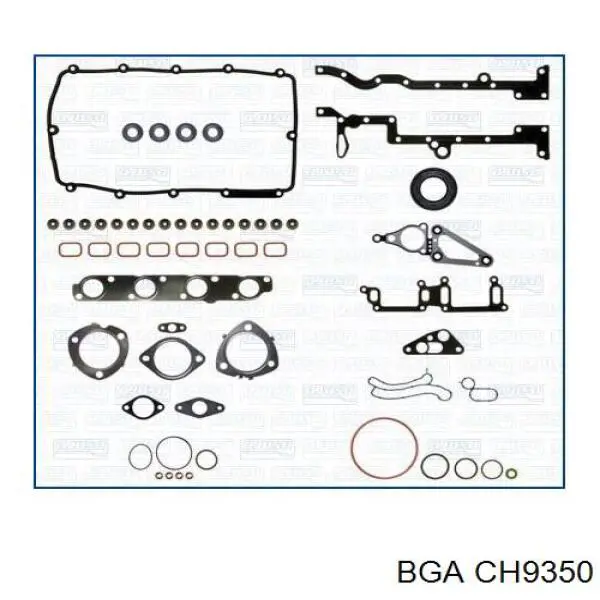 Uszczelka głowicy cylindrów BGA CH9350 cena, od 17,76 USD
