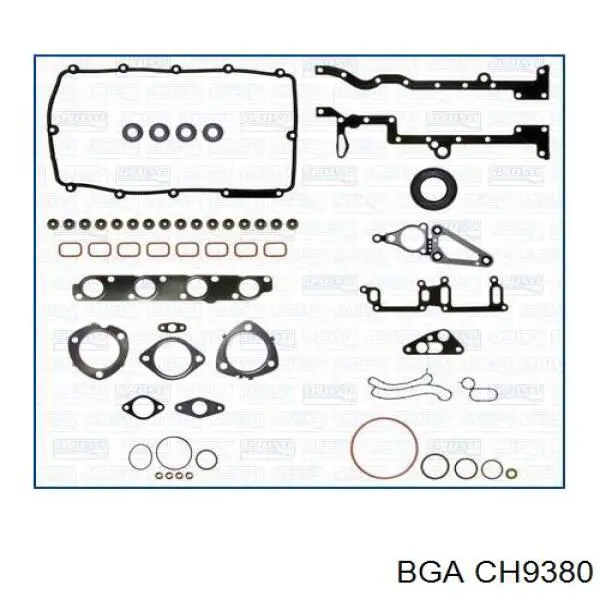 Uszczelka głowicy cylindrów BGA CH9380 cena, od 17,93 USD