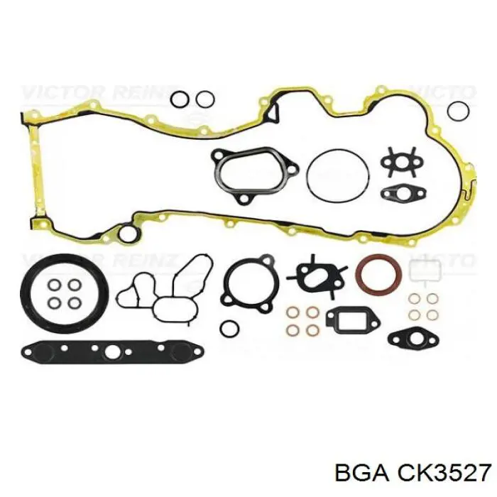 CK3527 BGA zestaw uszczelek silnika dolny