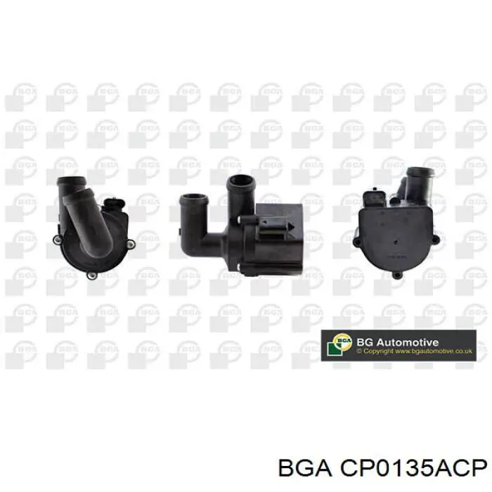 CP0135ACP BGA Pompa chłodzenia wodą, dodatkowa elektryczna