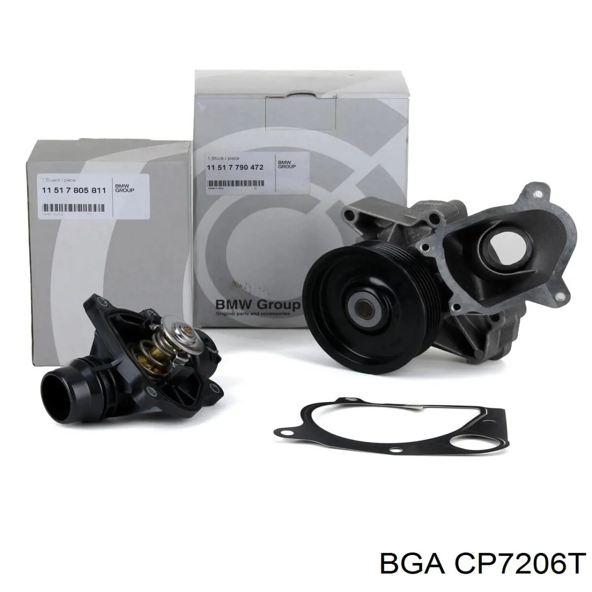 CP7206T BGA Pompa chłodząca wodna