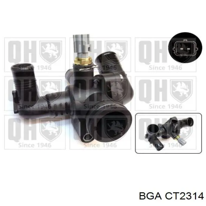 Do koszyka CT2314 BGA Obudowa termostatu