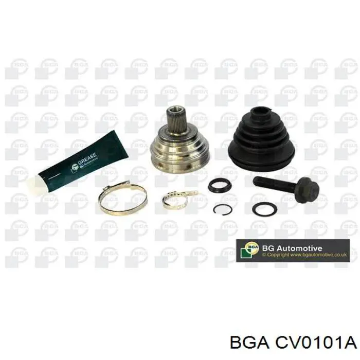 Przegub homokinetyczny przedni zewnętrzny BGA CV0101A cena, od 37,53 USD