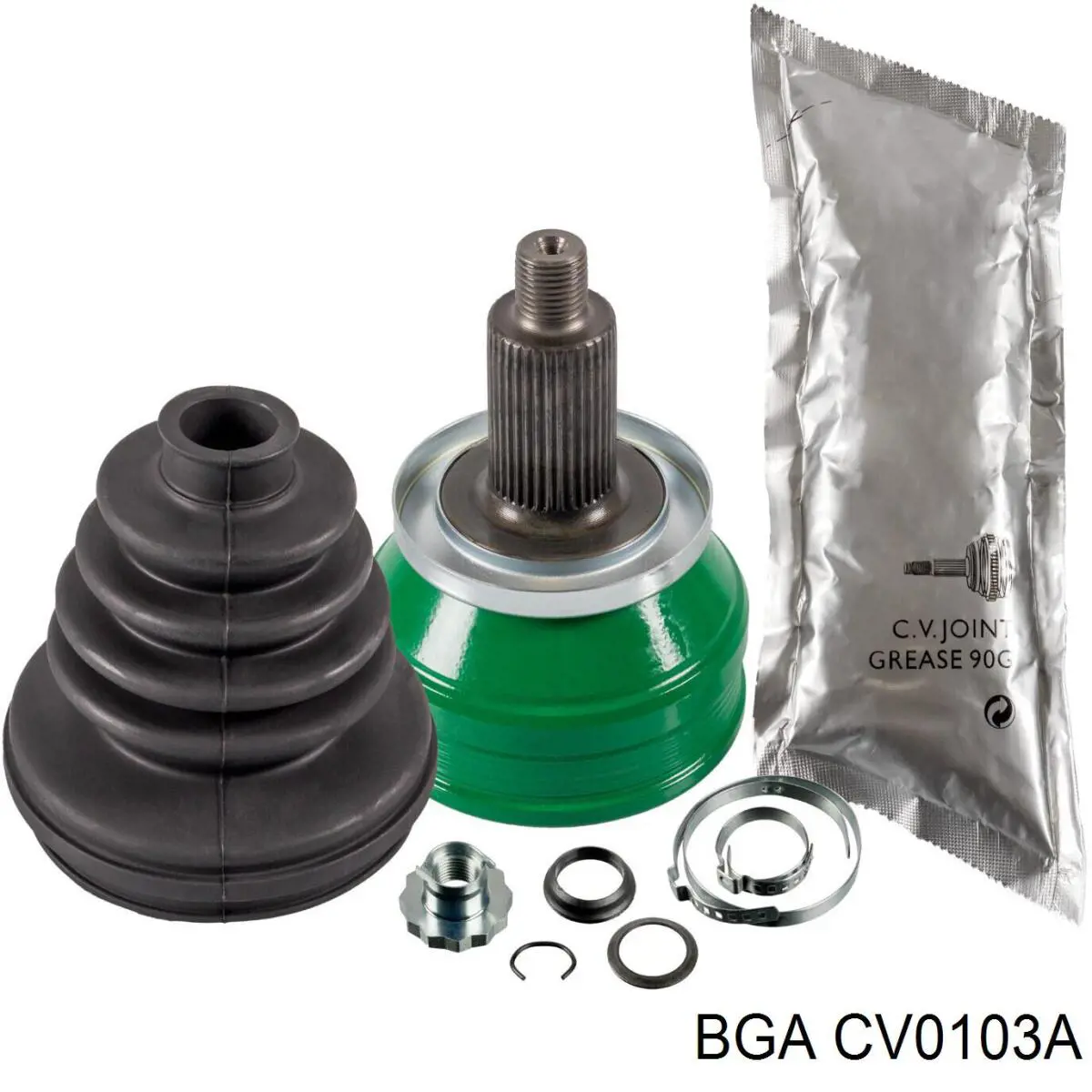 Przegub homokinetyczny przedni zewnętrzny BGA CV0103A cena, od 38,61 USD
