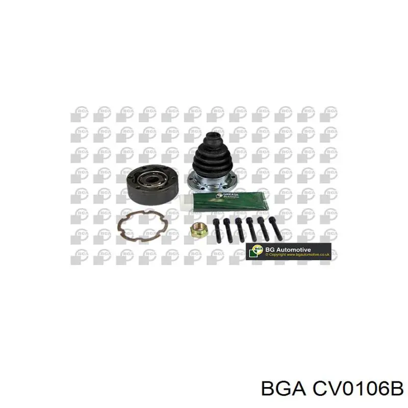 Przegub homokinetyczny przedni wewnętrzny BGA CV0106B cena, od 40,58 USD