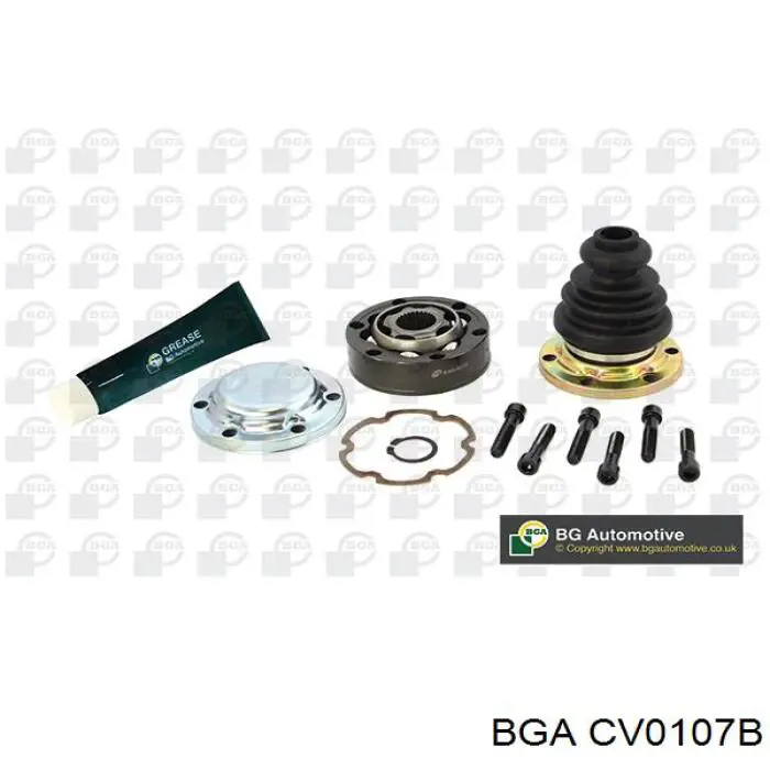 Przegub homokinetyczny przedni wewnętrzny BGA CV0107B cena, od 45,85 USD
