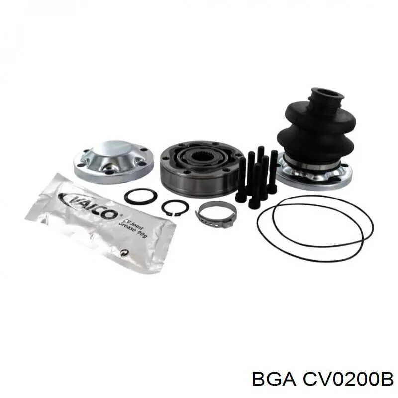 Przegub homokinetyczny przedni wewnętrzny BGA CV0200B cena, od 41,09 USD