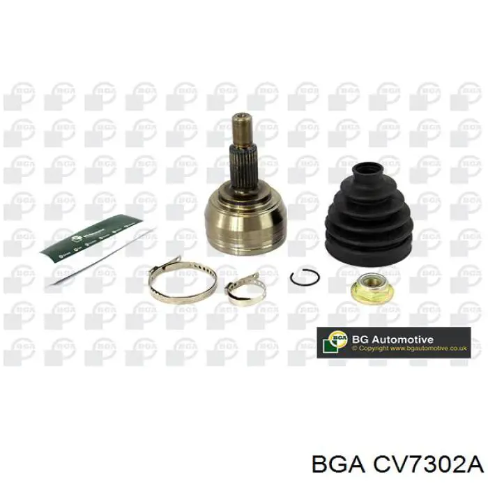 Przegub homokinetyczny przedni zewnętrzny BGA CV7302A cena, od 42,19 USD