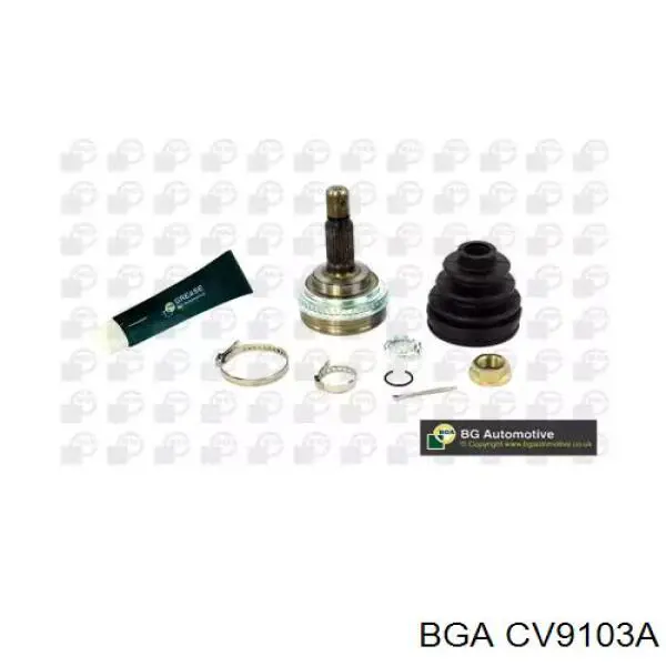 Przegub homokinetyczny przedni zewnętrzny BGA CV9103A cena, od 44,33 USD