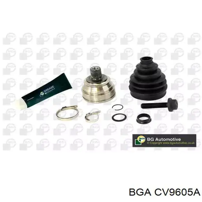 Przegub homokinetyczny przedni zewnętrzny BGA CV9605A cena, od 42,94 USD