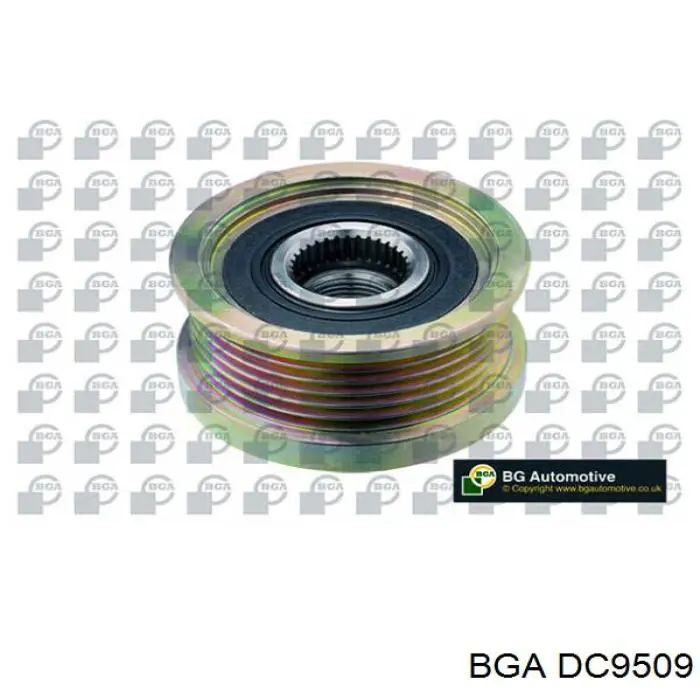 Koło pasowe alternatora BGA DC9509 cena, od 36,55 USD