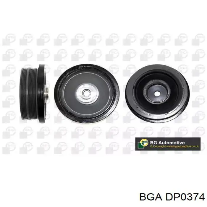 Koło pasowe wału korbowego BGA DP0374 cena, od 151,22 USD