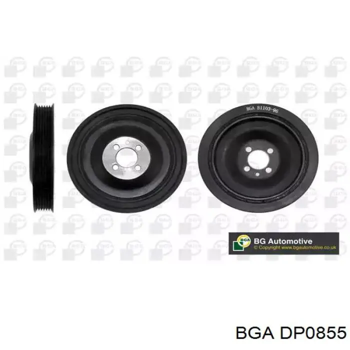 Koło pasowe wału korbowego BGA DP0855 cena, od 67,13 USD