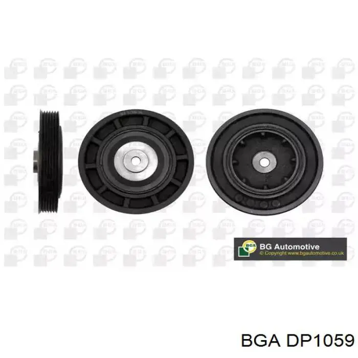 Koło pasowe wału korbowego BGA DP1059 cena, od 44,59 USD