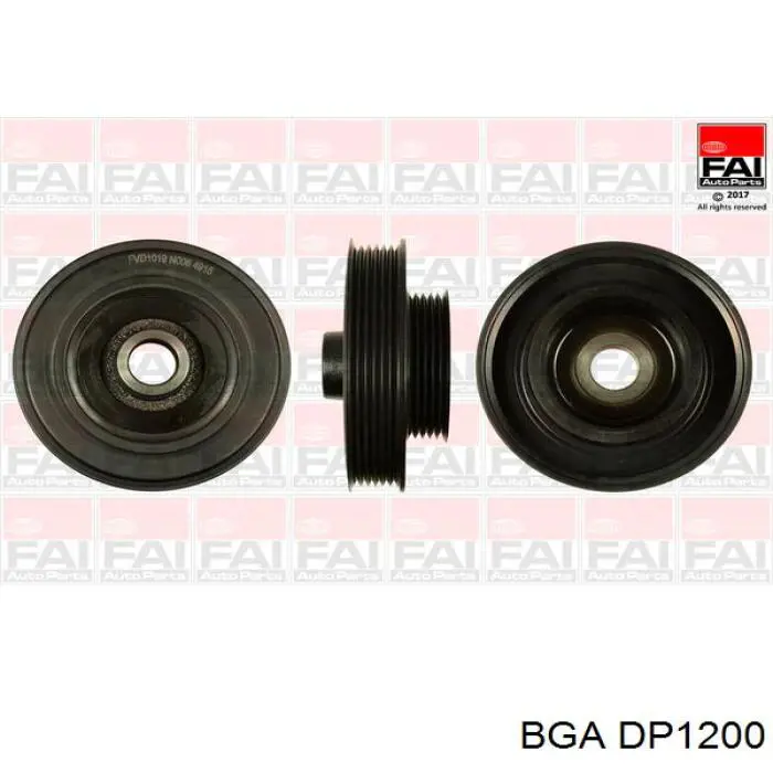 Koło pasowe wału korbowego BGA DP1200 cena, od 72,33 USD
