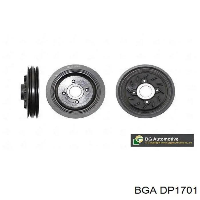 Koło pasowe wału korbowego BGA DP1701 cena, od 66,97 USD