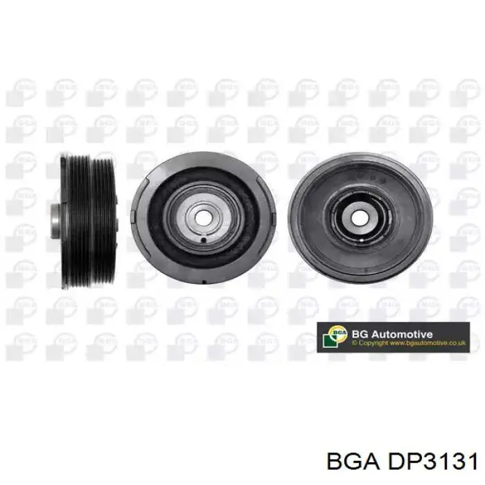 Koło pasowe wału korbowego BGA DP3131 cena, od 116,63 USD