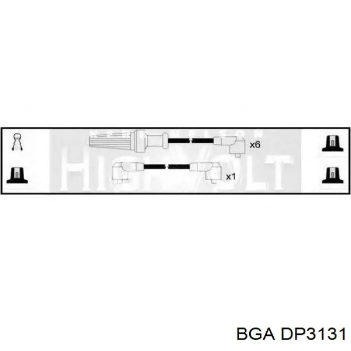 Koło pasowe wału korbowego BGA DP3131 cena, od 128,12 USD