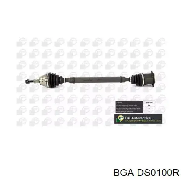 Do koszyka DS0100R BGA Półoś napędowa przednia prawa