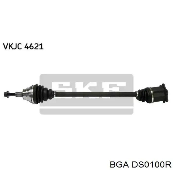 Półoś napędowa przednia prawa BGA DS0100R cena, od 160,37 USD