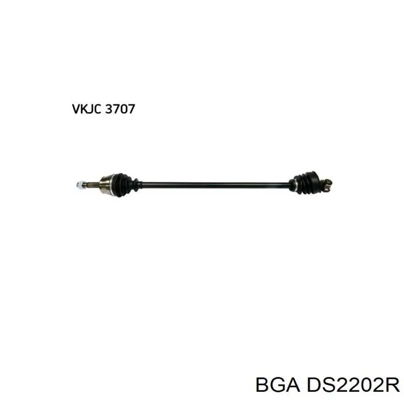 46307999 Fiat/Alfa/Lancia Półoś napędowa przednia prawa