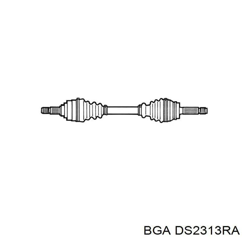 DS2313RA BGA Półoś napędowa przednia prawa