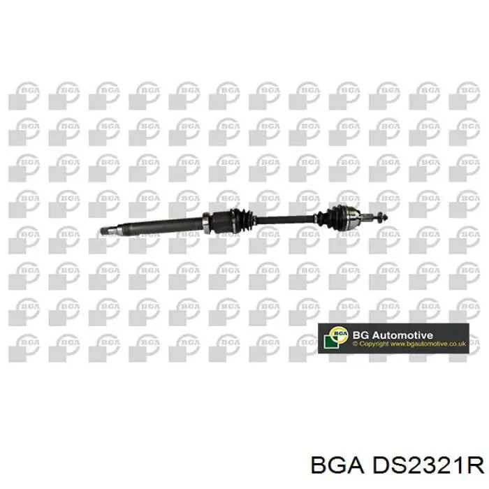 Do koszyka DS2321R BGA Półoś napędowa przednia prawa