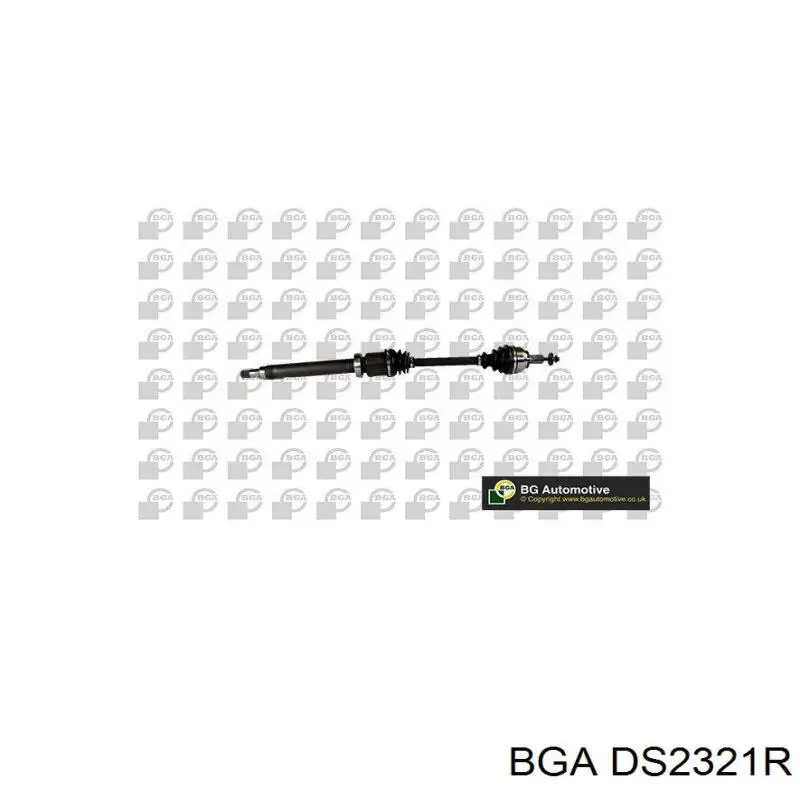 Półoś napędowa przednia prawa BGA DS2321R cena, od 80,02 USD