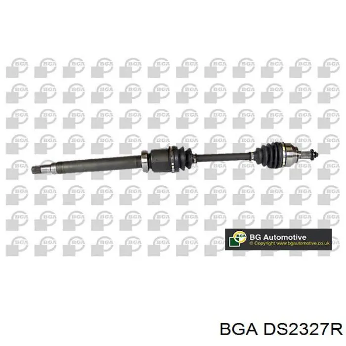 Półoś napędowa przednia prawa BGA DS2327R cena, od 119,24 USD