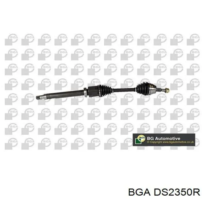 Półoś napędowa przednia prawa BGA DS2350R cena, od 79,46 USD