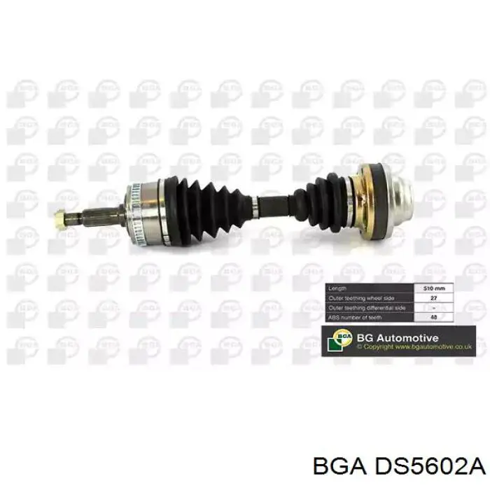 DS5602A BGA Półoś napędowa przednia