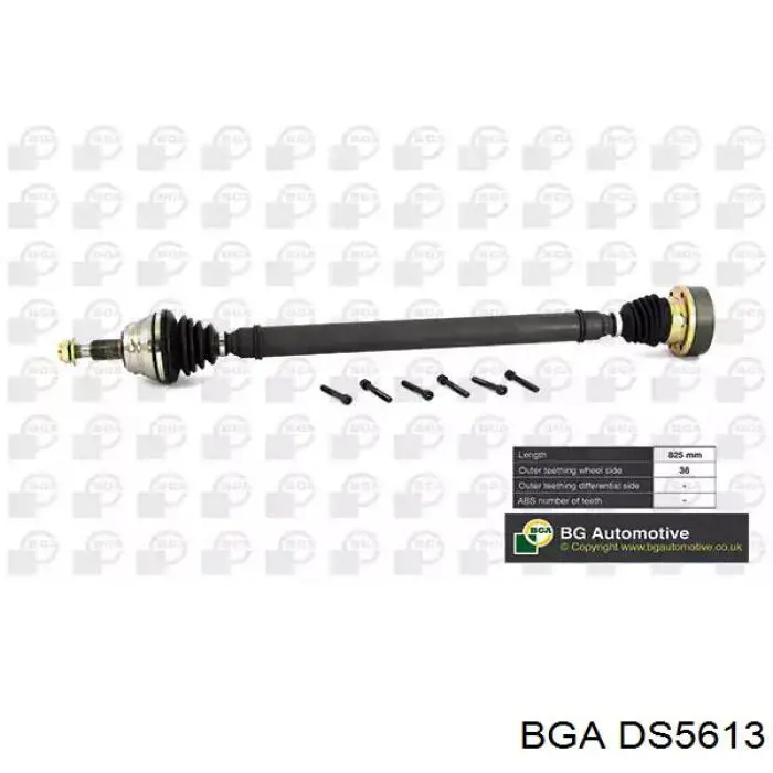 Do koszyka DS5613 BGA Półoś napędowa przednia