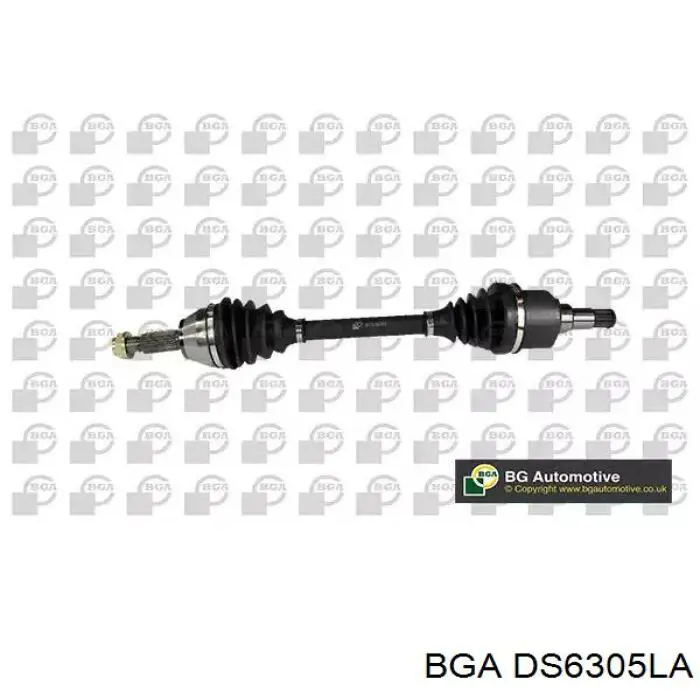 Półoś napędowa przednia lewa BGA DS6305LA cena, od 112,26 USD