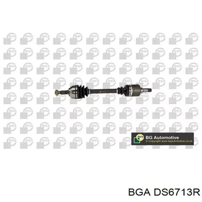 Półoś napędowa przednia lewa BGA DS6713R