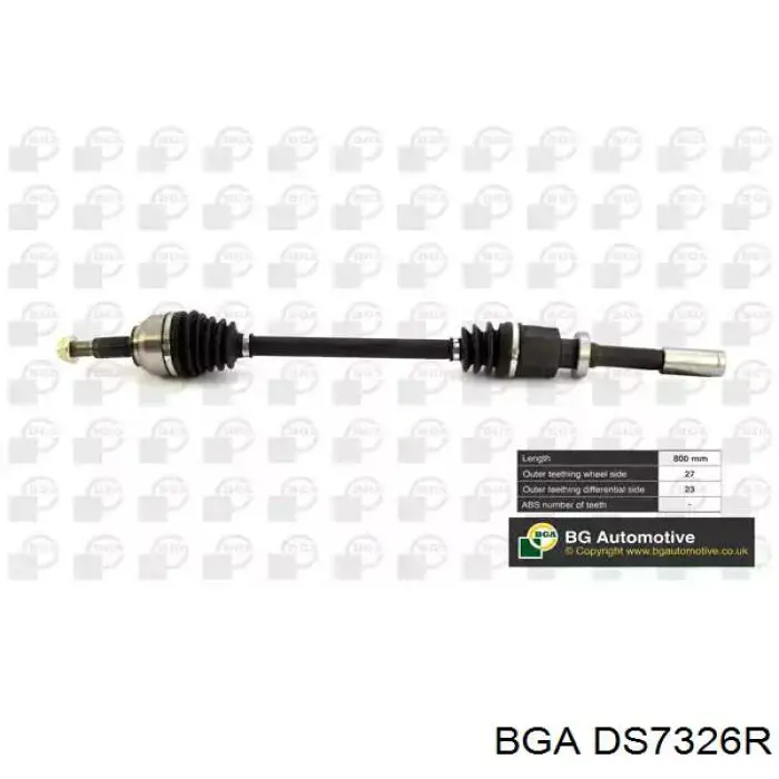 8200232883 Renault (RVI) Półoś napędowa przednia prawa
