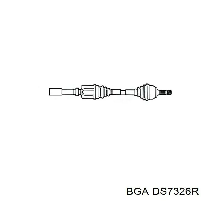 Półoś napędowa przednia prawa Renault (RVI) 8200232883 cena, od 66,21 USD